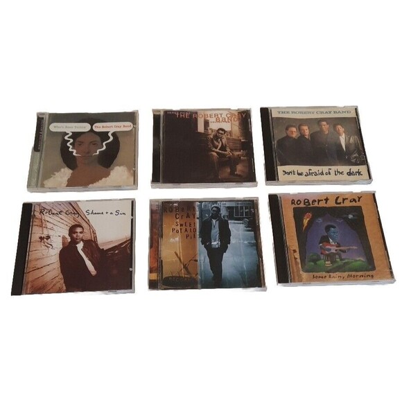 8 Robert Cray CD Lot Been Talkin Heavy Picks Afraid Shame Sin Sweet Potato Rainy - Picture 1 of 2